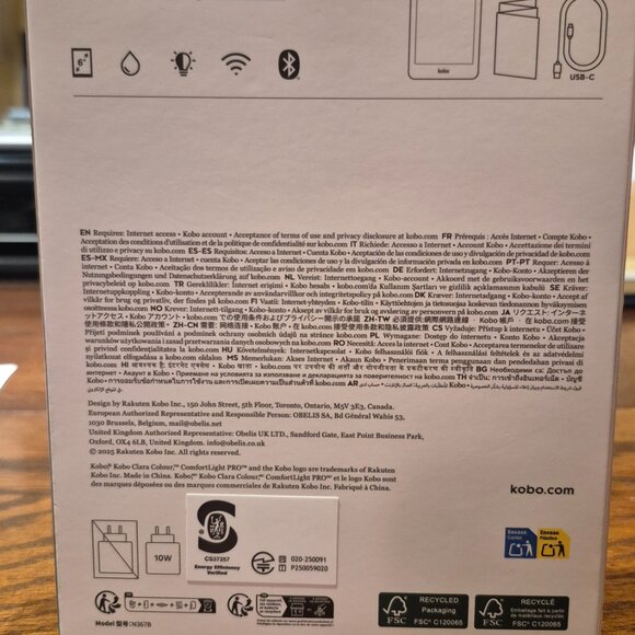 Kobo Clara Colour eReader - Picture 2 of 3